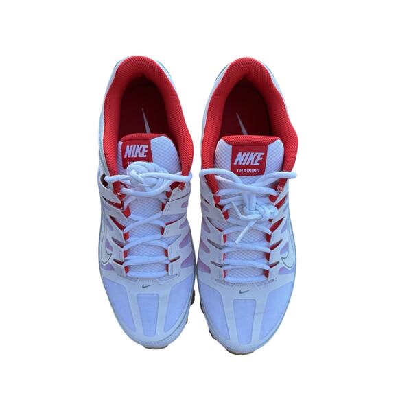 Nike Reax 8 TR Cross Training Shoes Gym Athletic White Red Sneakers Mens 12 NEW main image 9